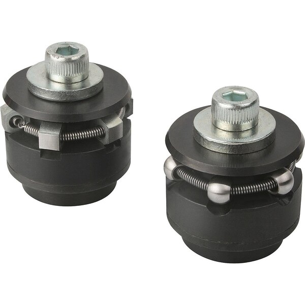 Centring Clamp Form:B Hexagon, D=54, 5, D1=M10, D4=10, 5, Steel Hardened And Black Oxid Fi, Comp:Steel